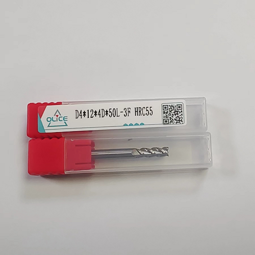 欧丽仕/OLice55度立铣刀三刃平头刀铝用铣刀D4*12*4D*50L-3F