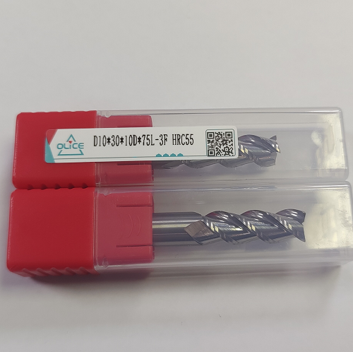 欧丽仕/OLice55度立铣刀三刃平头刀铝用铣刀D10*30*10D*75L-3F