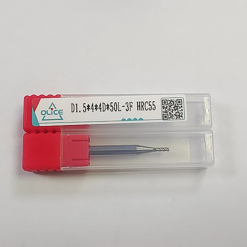 欧丽仕/OLice55度立铣刀三刃平头刀铝用铣刀D1.5*4*4D*50L-3F